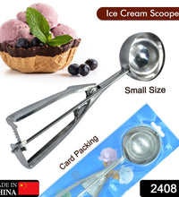 Ice cream scoop with trigger