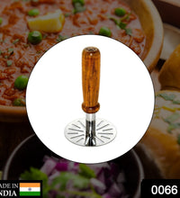 Durable paubhaji masher, ideal for mashing veggies and making paubhajis.