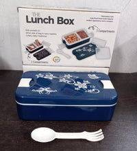 Lunch box in Dark blue color