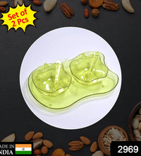 Two-piece apple shape serving set with bowl and spoon