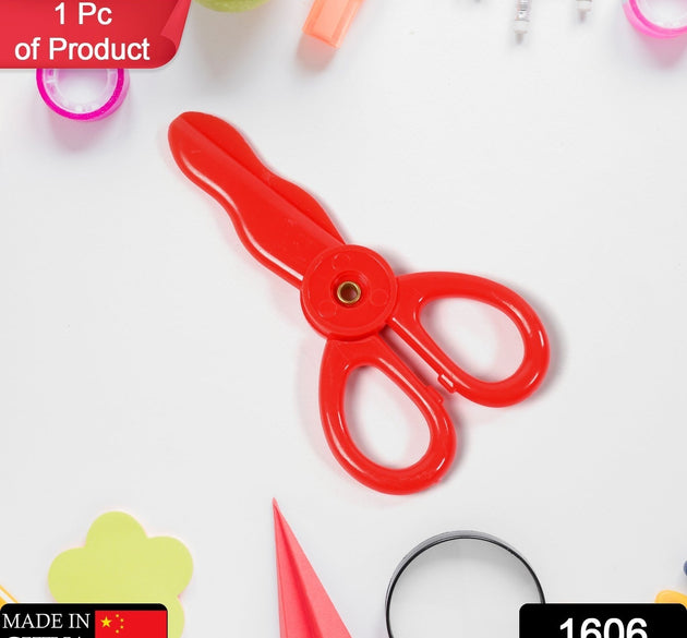 Child-safe plastic scissors set