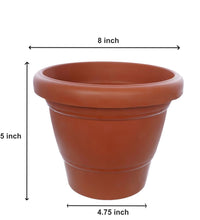 8-inch planter pot for garden and indoor plants