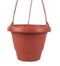 Hanging flower pot with rope