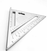 Lightweight triangle scale for accurate measurements.