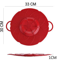 Silicone cover for cooking pots