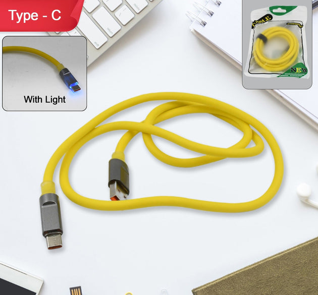 Type C data cable With Light